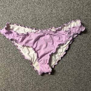 Lavender Ruffle Bikini Bottom from PINK Victoria’s Secret